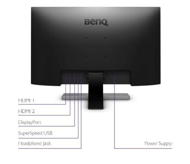 BenQ EW3270UE czarny 4K HDR - 530083 - zdjęcie 3